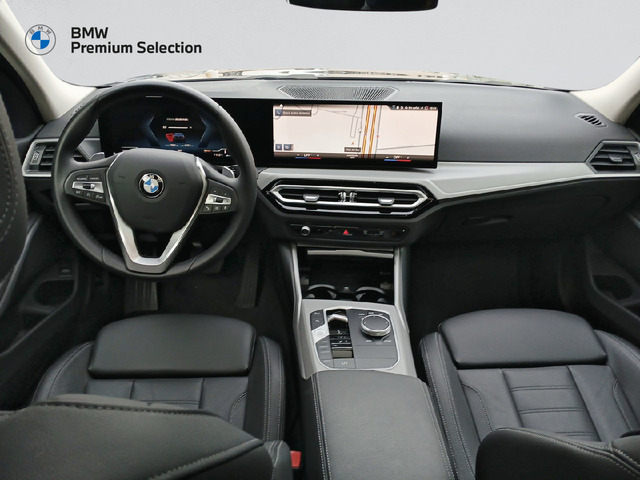 BMW Serie 3 320d color Negro. Año 2024. 140KW(190CV). Híbrido Electro/Diesel. En concesionario Adler Motor S.L. TOLEDO de Toledo