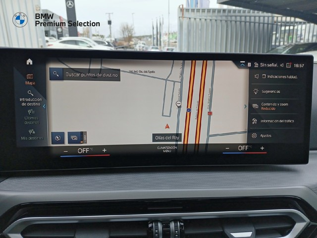 BMW Serie 3 320d color Negro. Año 2024. 140KW(190CV). Híbrido Electro/Diesel. En concesionario Adler Motor S.L. TOLEDO de Toledo