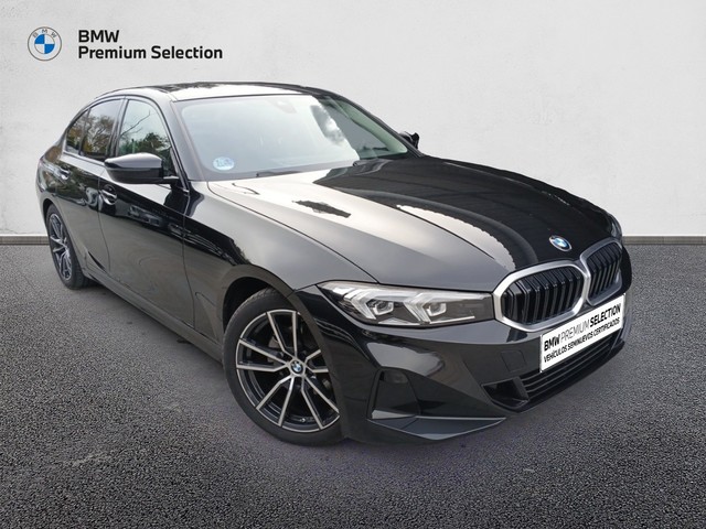 BMW Serie 3 320d color Negro. Año 2024. 140KW(190CV). Híbrido Electro/Diesel. En concesionario Adler Motor S.L. TOLEDO de Toledo