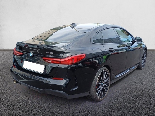 BMW Serie 2 218i Gran Coupe color Negro. Año 2022. 103KW(140CV). Gasolina. En concesionario Marmotor de Las Palmas
