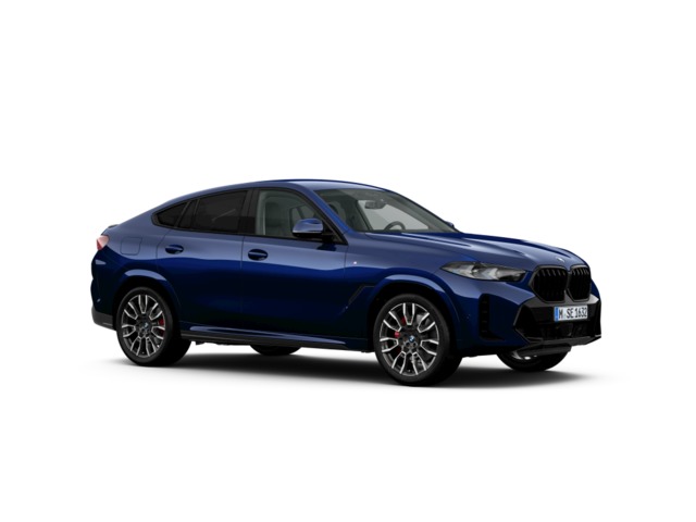 BMW X6 xDrive40d color Azul. Año 2025. 259KW(352CV). Diésel. En concesionario Grünblau Motor (Bmw y Mini) de Cantabria