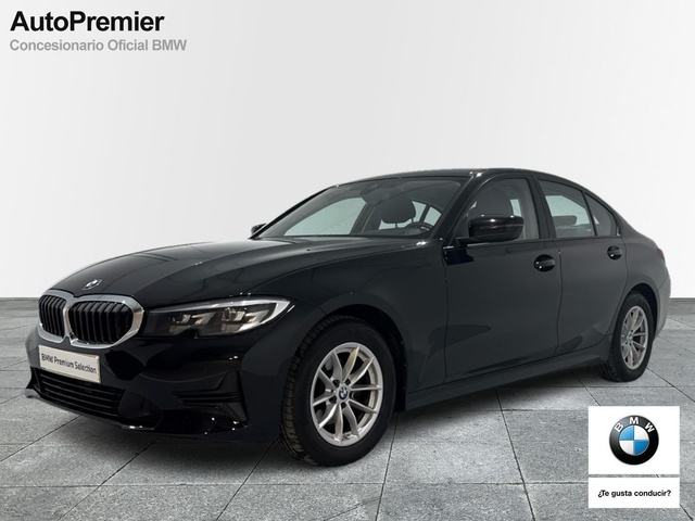 BMW Serie 3 318d color Negro. Año 2022. 110KW(150CV). Diésel. En concesionario Auto Premier, S.A. - MADRID de Madrid