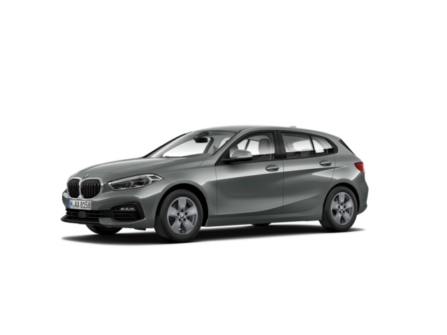 BMW Serie 1 116d color Gris. Año 2022. 85KW(116CV). Diésel. En concesionario Augusta Aragon S.A. de Zaragoza