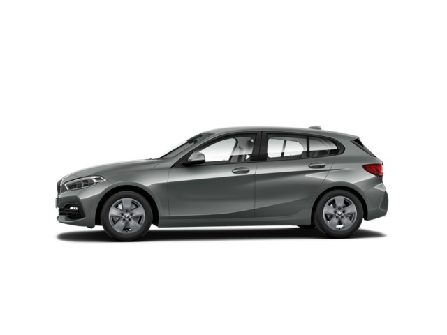 BMW Serie 1 116d color Gris. Año 2022. 85KW(116CV). Diésel. En concesionario Augusta Aragon S.A. de Zaragoza