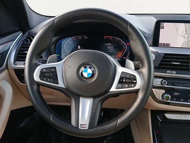 BMW X3 xDrive20d color Negro. Año 2021. 140KW(190CV). Diésel. En concesionario ALZIRA Automoviles Fersan, S.A. de Valencia