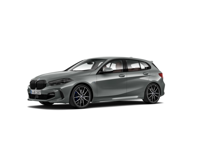 BMW Serie 1 118d color Gris. Año 2022. 110KW(150CV). Diésel. En concesionario GANDIA Automoviles Fersan, S.A. de Valencia