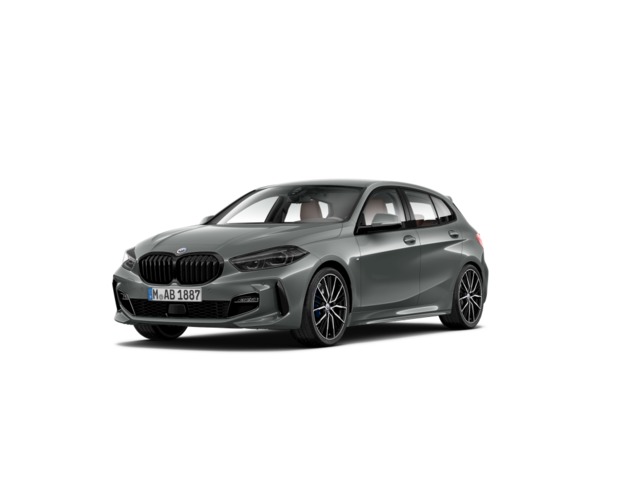BMW Serie 1 118d color Gris. Año 2022. 110KW(150CV). Diésel. En concesionario GANDIA Automoviles Fersan, S.A. de Valencia