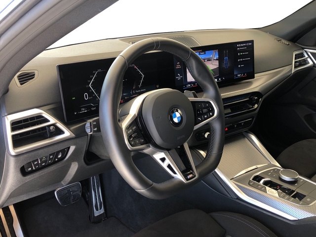 BMW Serie 4 420i Gran Coupe color Azul. Año 2024. 135KW(184CV). Gasolina. En concesionario Vehinter Getafe de Madrid
