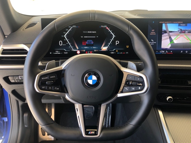 BMW Serie 4 420i Gran Coupe color Azul. Año 2024. 135KW(184CV). Gasolina. En concesionario Vehinter Getafe de Madrid