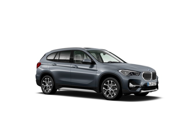 BMW X1 sDrive18d color Gris. Año 2021. 110KW(150CV). Diésel. En concesionario Vehinter Getafe de Madrid