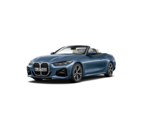 Fotos de BMW Serie 4 420d Cabrio color Azul. Año 2021. 140KW(190CV). Diésel. En concesionario Auto Premier, S.A. - MADRID de Madrid