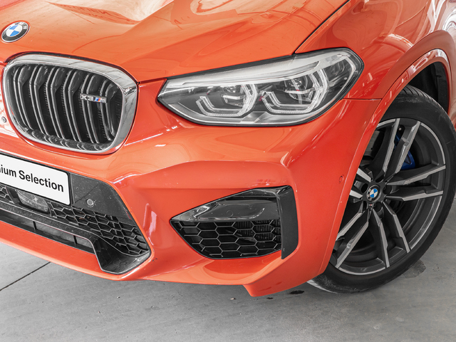 BMW M X3 M color Rojo. Año 2021. 353KW(480CV). Gasolina. En concesionario Caetano Cuzco, Alcalá de Madrid