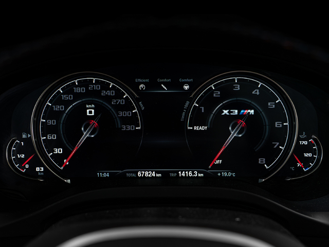 BMW M X3 M color Rojo. Año 2021. 353KW(480CV). Gasolina. En concesionario Caetano Cuzco, Alcalá de Madrid