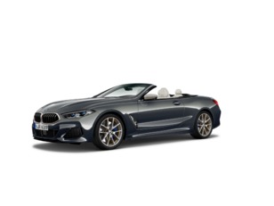 Fotos de BMW Serie 8 M850i Cabrio color Gris. Año 2019. 390KW(530CV). Gasolina. En concesionario Barcelona Premium -- GRAN VIA de Barcelona