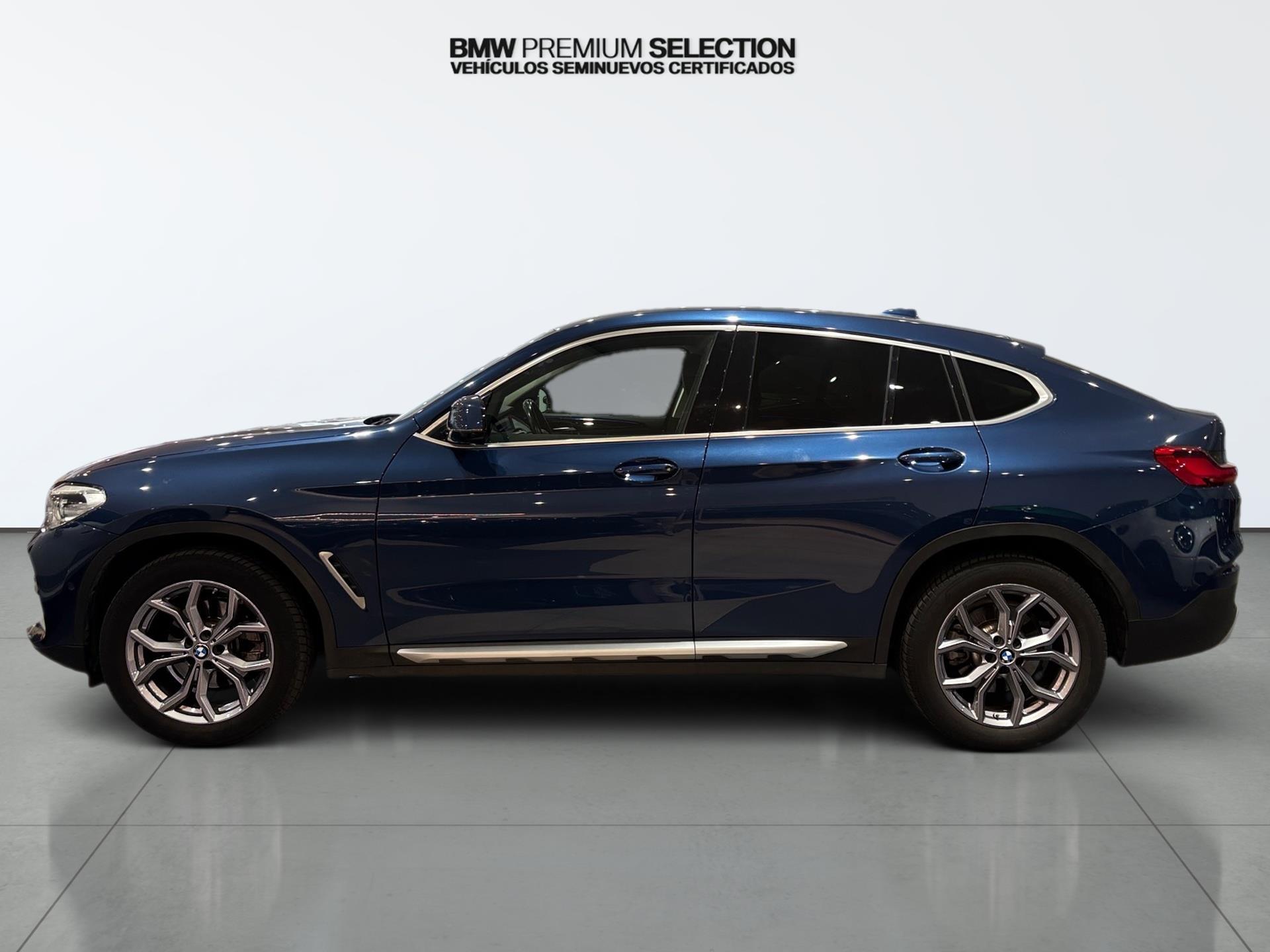 BMW X4 xDrive20d color Azul. Año 2021. 140KW(190CV). Diésel. En concesionario Automotor Costa, S.L.U. de Almería