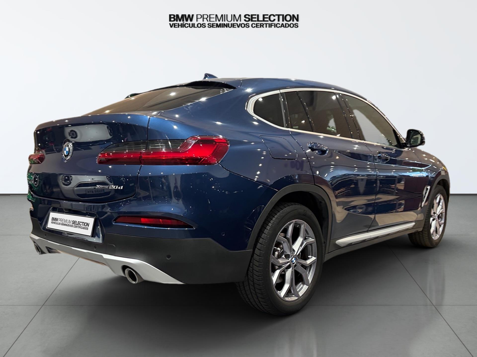 BMW X4 xDrive20d color Azul. Año 2021. 140KW(190CV). Diésel. En concesionario Automotor Costa, S.L.U. de Almería
