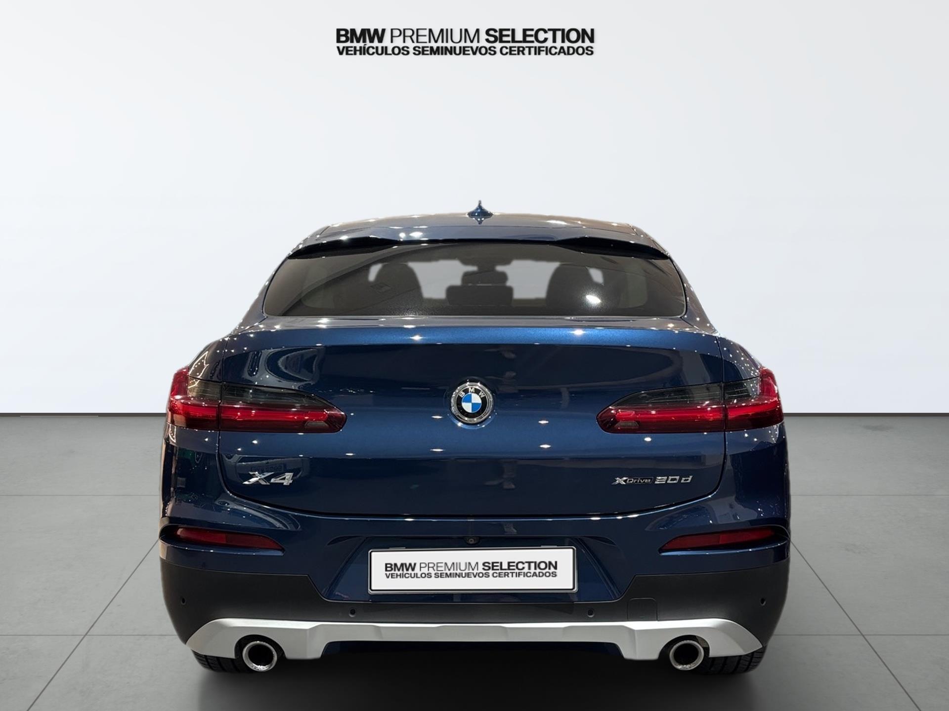 BMW X4 xDrive20d color Azul. Año 2021. 140KW(190CV). Diésel. En concesionario Automotor Costa, S.L.U. de Almería