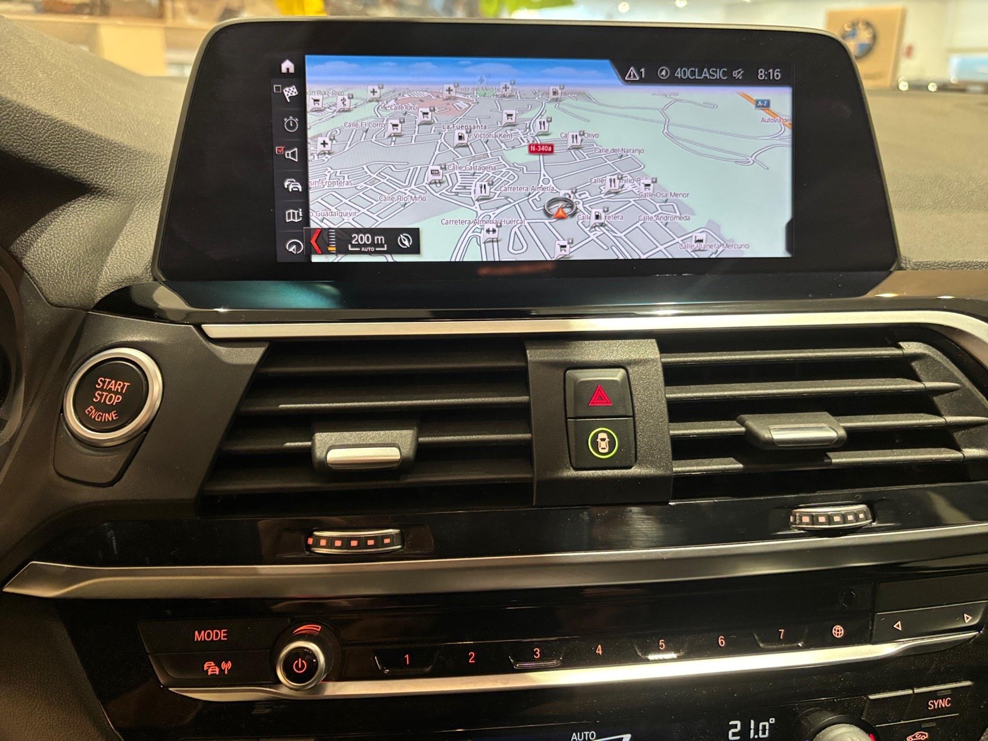 BMW X4 xDrive20d color Azul. Año 2021. 140KW(190CV). Diésel. En concesionario Automotor Costa, S.L.U. de Almería