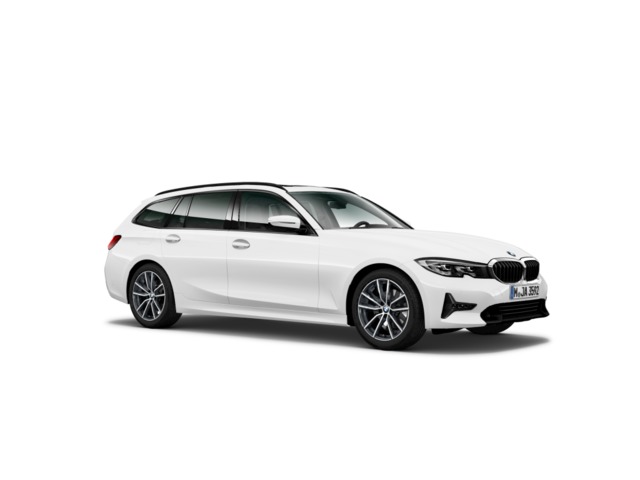 BMW Serie 3 320d Touring color Blanco. Año 2021. 140KW(190CV). Diésel. En concesionario Pruna Motor de Barcelona