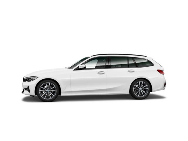 BMW Serie 3 320d Touring color Blanco. Año 2021. 140KW(190CV). Diésel. En concesionario Pruna Motor de Barcelona