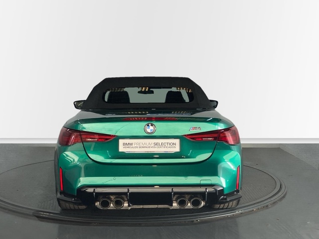 BMW M M4 Cabrio color Verde. Año 2025. 390KW(530CV). Gasolina. En concesionario Proa Premium Palma de Illes Balears