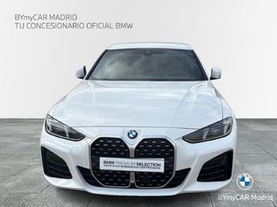 Fotos de BMW Serie 4 420d Gran Coupe color Blanco. Año 2025. 140KW(190CV). Diésel. En concesionario BYmyCAR Madrid - Alcalá de Madrid