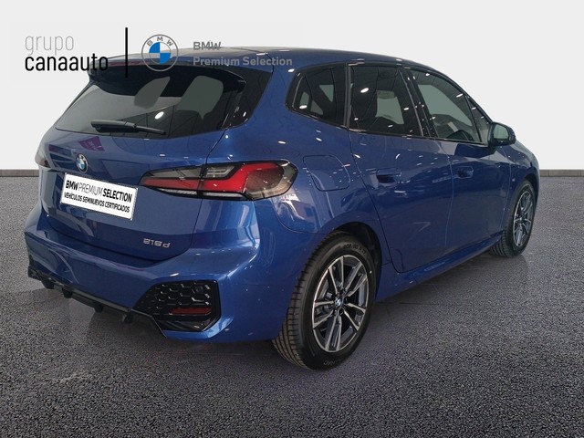 BMW Serie 2 218d Active Tourer color Azul. Año 2025. 110KW(150CV). Diésel. En concesionario PELICAN - TACO de Sta. C. Tenerife