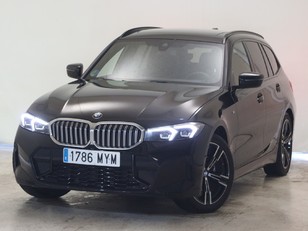 BMW Serie 3 320d Touring color Negro. Año 2025. 140KW(190CV). Diésel. 