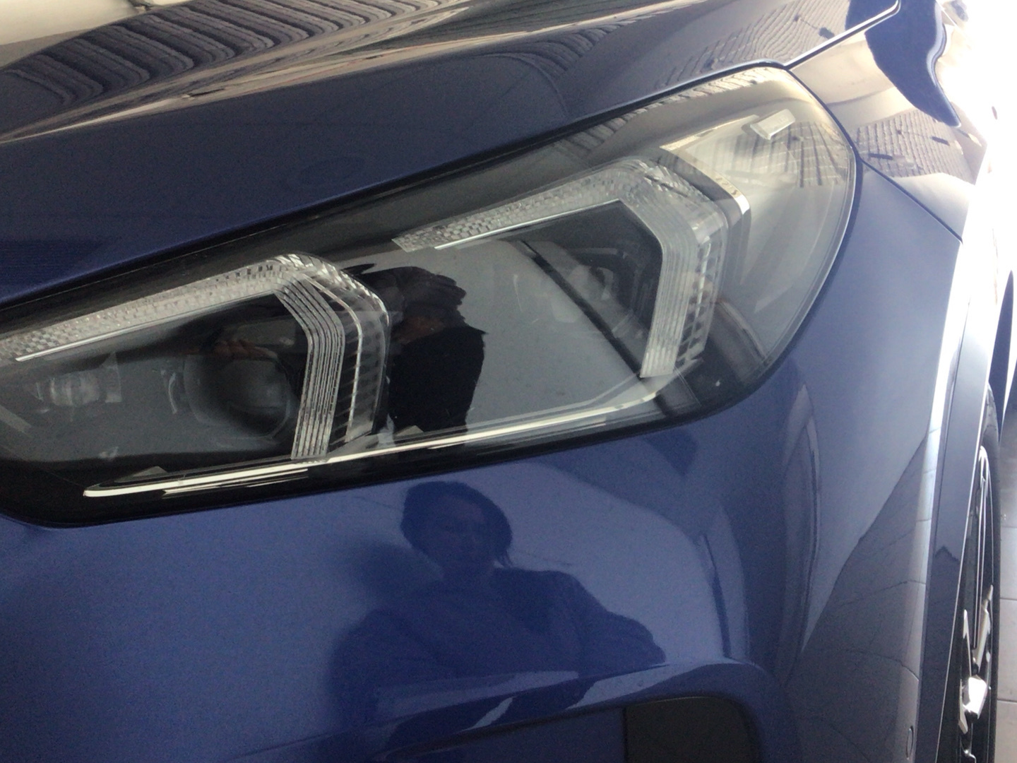 BMW X1 sDrive20d color Azul. Año 2024. 120KW(163CV). Diésel. En concesionario BYmyCAR Madrid - Alcalá de Madrid