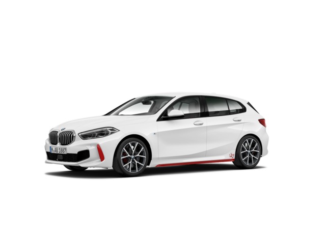 BMW Serie 1 128ti color Blanco. Año 2021. 195KW(265CV). Gasolina. En concesionario Amiocar S.A. de Coruña