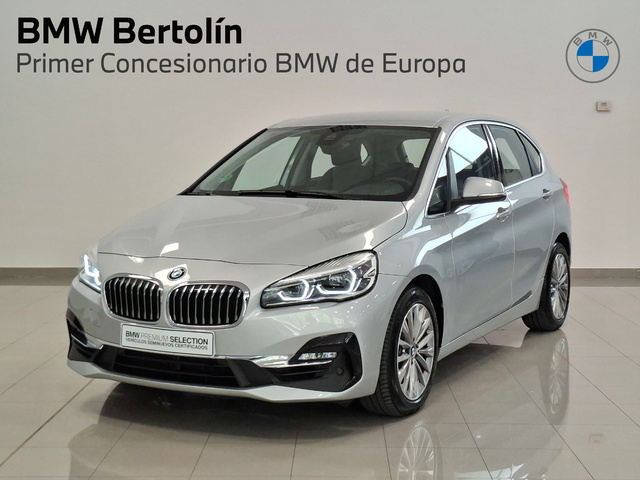 BMW Serie 2 218i Active Tourer color Gris Plata. Año 2019. 103KW(140CV). Gasolina. En concesionario Automoviles Bertolin, S.L. de Valencia