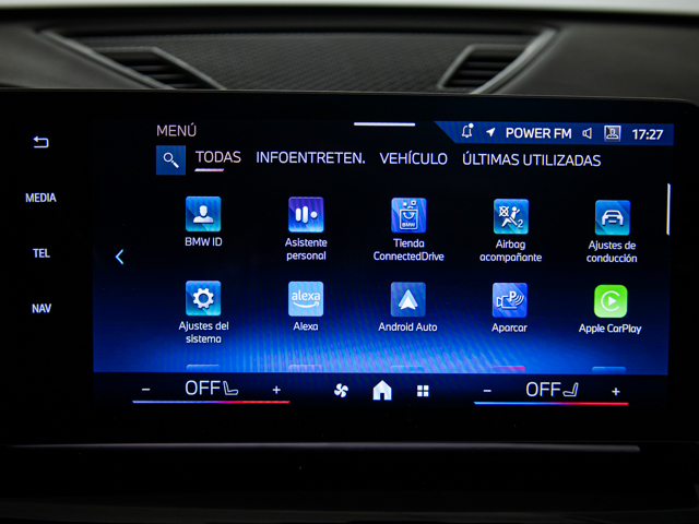 BMW X1 sDrive18d color Blanco. Año 2024. 110KW(150CV). Diésel. En concesionario BMW Fuenteolid Valladolid de Valladolid