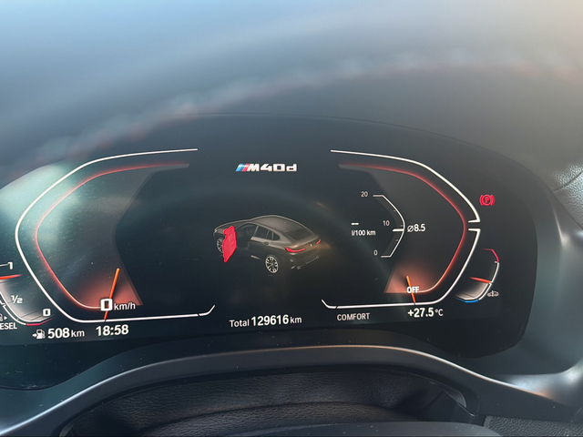 BMW X4 M40d color Gris. Año 2022. 250KW(340CV). Diésel. En concesionario Ilbira Motor | Granada de Granada
