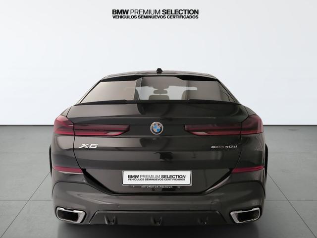 BMW X6 xDrive40d color Negro. Año 2024. 259KW(352CV). Diésel. En concesionario Automotor Premium Viso - Málaga de Málaga