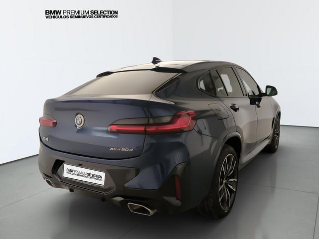 BMW X4 xDrive20d color Azul. Año 2024. 140KW(190CV). Diésel. En concesionario Automotor Premium Viso - Málaga de Málaga