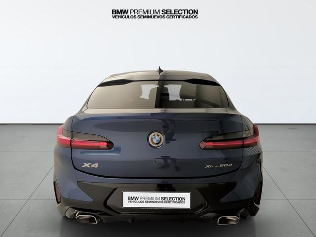 BMW X4 xDrive20d color Azul. Año 2024. 140KW(190CV). Diésel. En concesionario Automotor Premium Viso - Málaga de Málaga