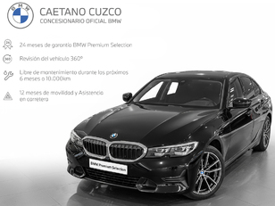 Fotos de BMW Serie 3 318d color Negro. Año 2019. 110KW(150CV). Diésel. En concesionario Caetano Cuzco Raimundo Fernandez Villaverde, 45 de Madrid