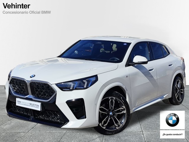 BMW X2 sDrive18d color Blanco. Año 2025. 110KW(150CV). Diésel. En concesionario Vehinter Getafe de Madrid