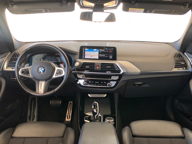 BMW X3 xDrive30d color Negro. Año 2021. 210KW(286CV). Diésel. En concesionario Vehinter Getafe de Madrid