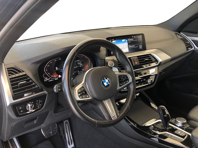 BMW X3 xDrive30d color Negro. Año 2021. 210KW(286CV). Diésel. En concesionario Vehinter Getafe de Madrid