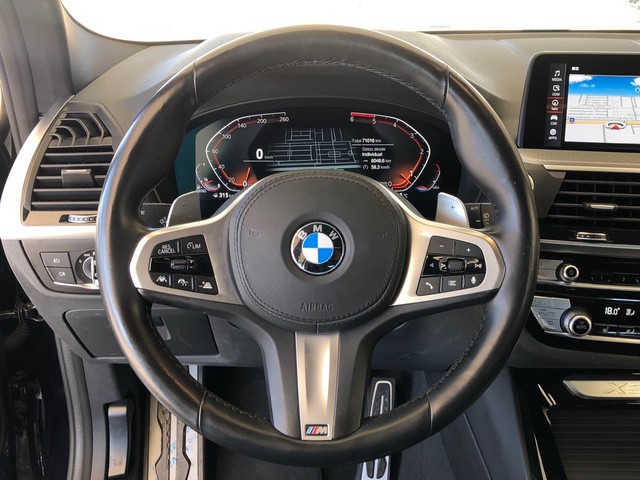 BMW X3 xDrive30d color Negro. Año 2021. 210KW(286CV). Diésel. En concesionario Vehinter Getafe de Madrid