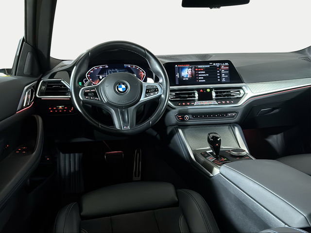 BMW Serie 4 420d Coupe color Azul. Año 2022. 140KW(190CV). Diésel. En concesionario San Pablo Motor | Su Eminencia de Sevilla