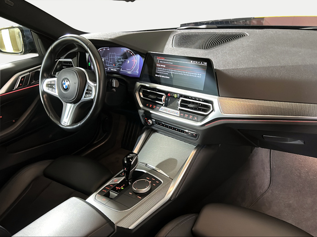 BMW Serie 4 420d Coupe color Azul. Año 2022. 140KW(190CV). Diésel. En concesionario San Pablo Motor | Su Eminencia de Sevilla