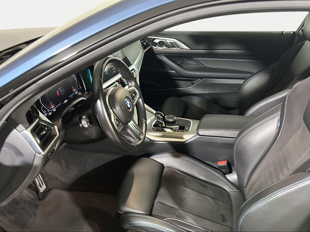 BMW Serie 4 420d Coupe color Azul. Año 2022. 140KW(190CV). Diésel. En concesionario San Pablo Motor | Su Eminencia de Sevilla