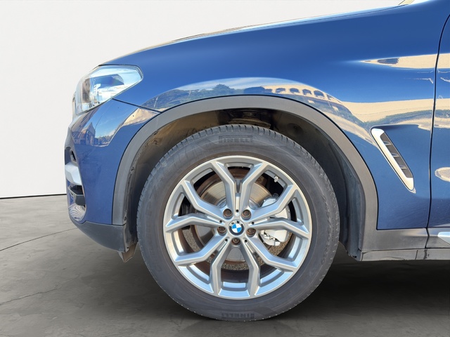 BMW X3 sDrive18d color Azul. Año 2019. 110KW(150CV). Diésel. En concesionario GANDIA Automoviles Fersan, S.A. de Valencia