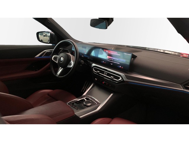 BMW Serie 4 430i Cabrio color Negro. Año 2024. 190KW(258CV). Gasolina. En concesionario Pruna Motor de Barcelona