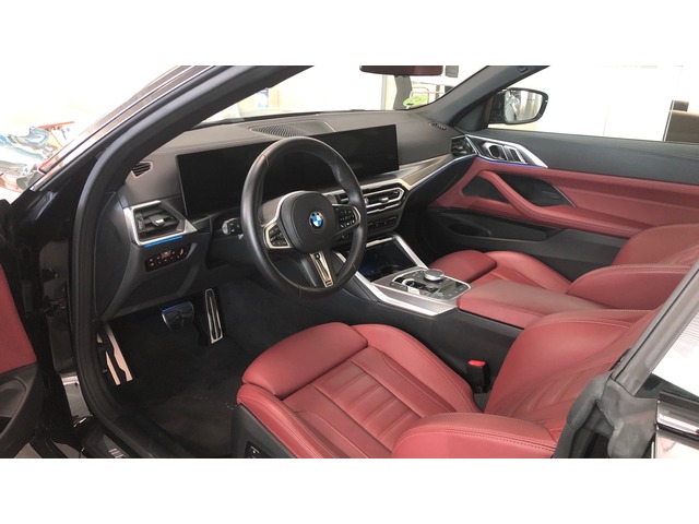 BMW Serie 4 430i Cabrio color Negro. Año 2024. 190KW(258CV). Gasolina. En concesionario Pruna Motor de Barcelona