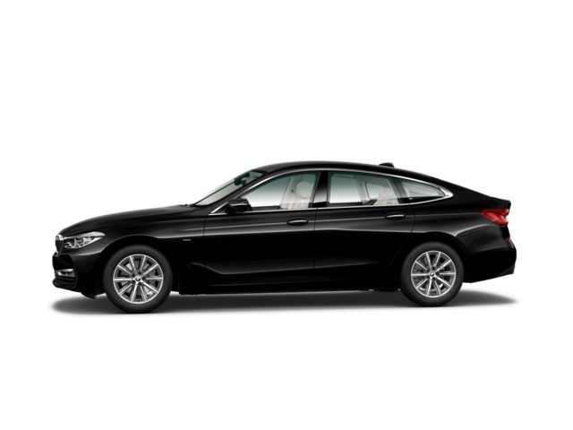 BMW Serie 6 630d Gran Turismo color Negro. Año 2018. 195KW(265CV). Diésel. En concesionario Autoberón de La Rioja