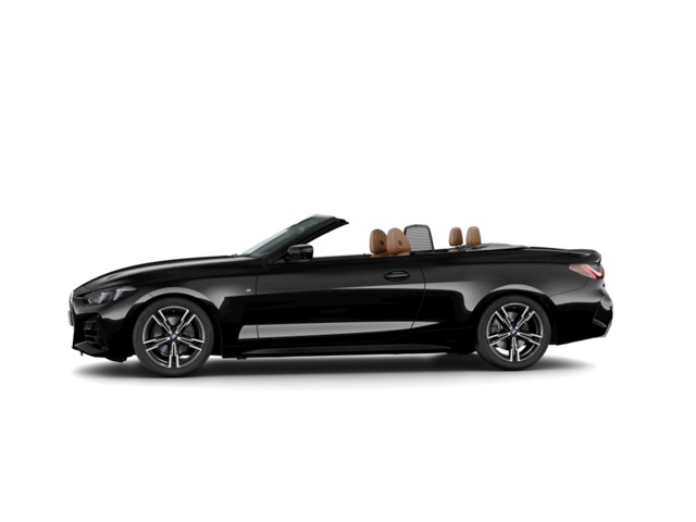 BMW Serie 4 420i Cabrio color Negro. Año 2025. 135KW(184CV). Gasolina. En concesionario Movitransa Cars Jerez de Cádiz