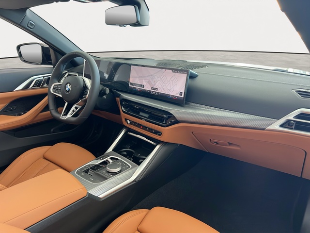 BMW Serie 4 420i Cabrio color Negro. Año 2025. 135KW(184CV). Gasolina. En concesionario Movitransa Cars Jerez de Cádiz